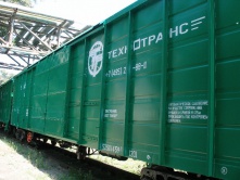 "Tehnotrans" bought 90 covered wagons with increased cubic capacity and door opening