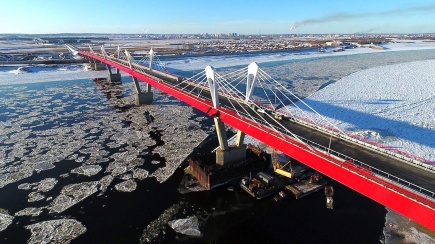 В России открыли первый трансграничный железнодорожный мост в Китай